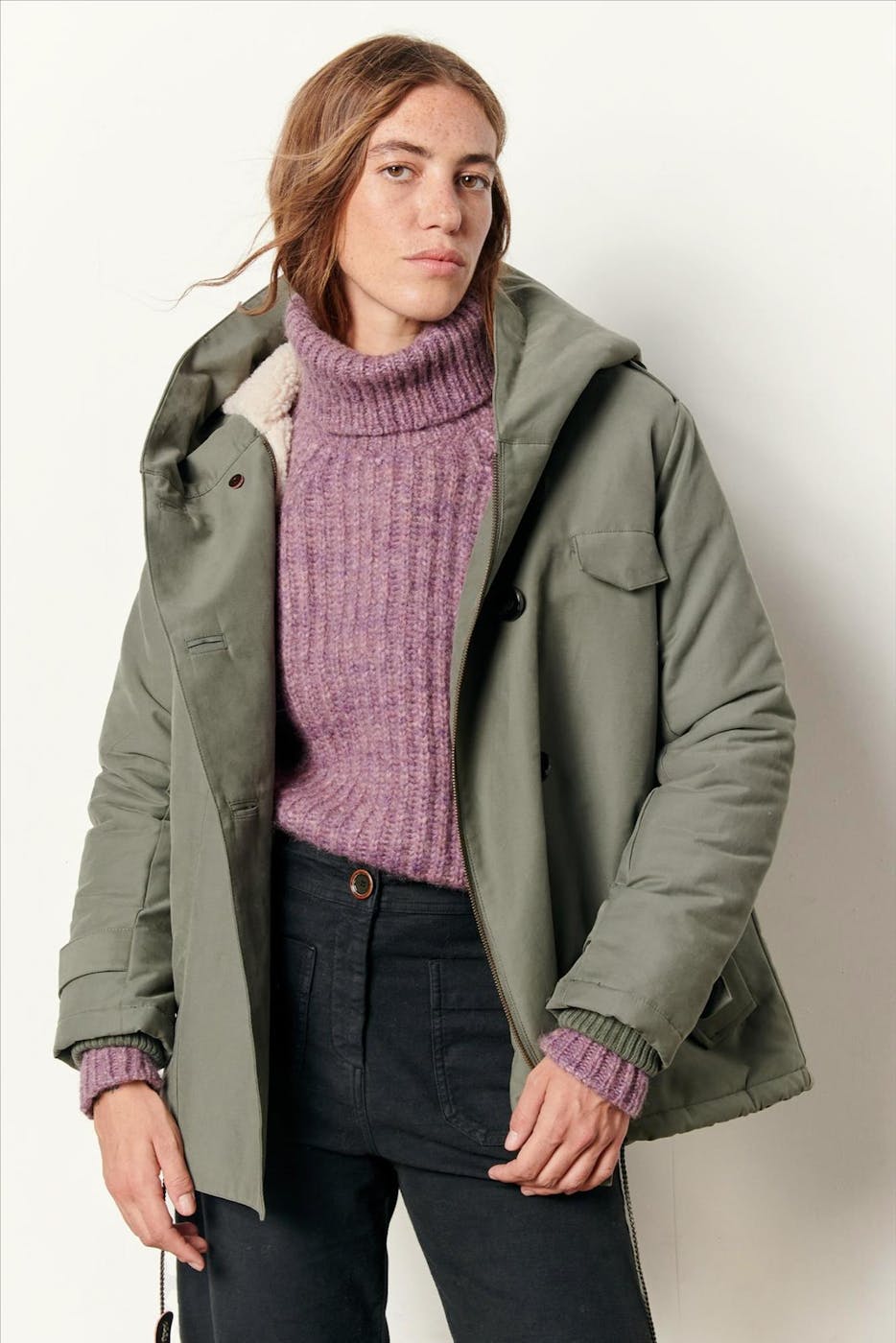 Sessùn - Groene Sandison parka