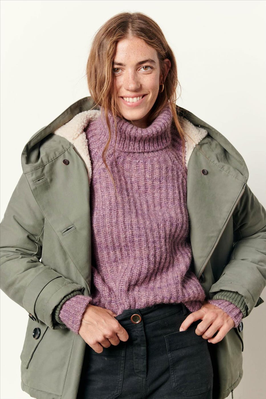 Sessùn - Groene Sandison parka