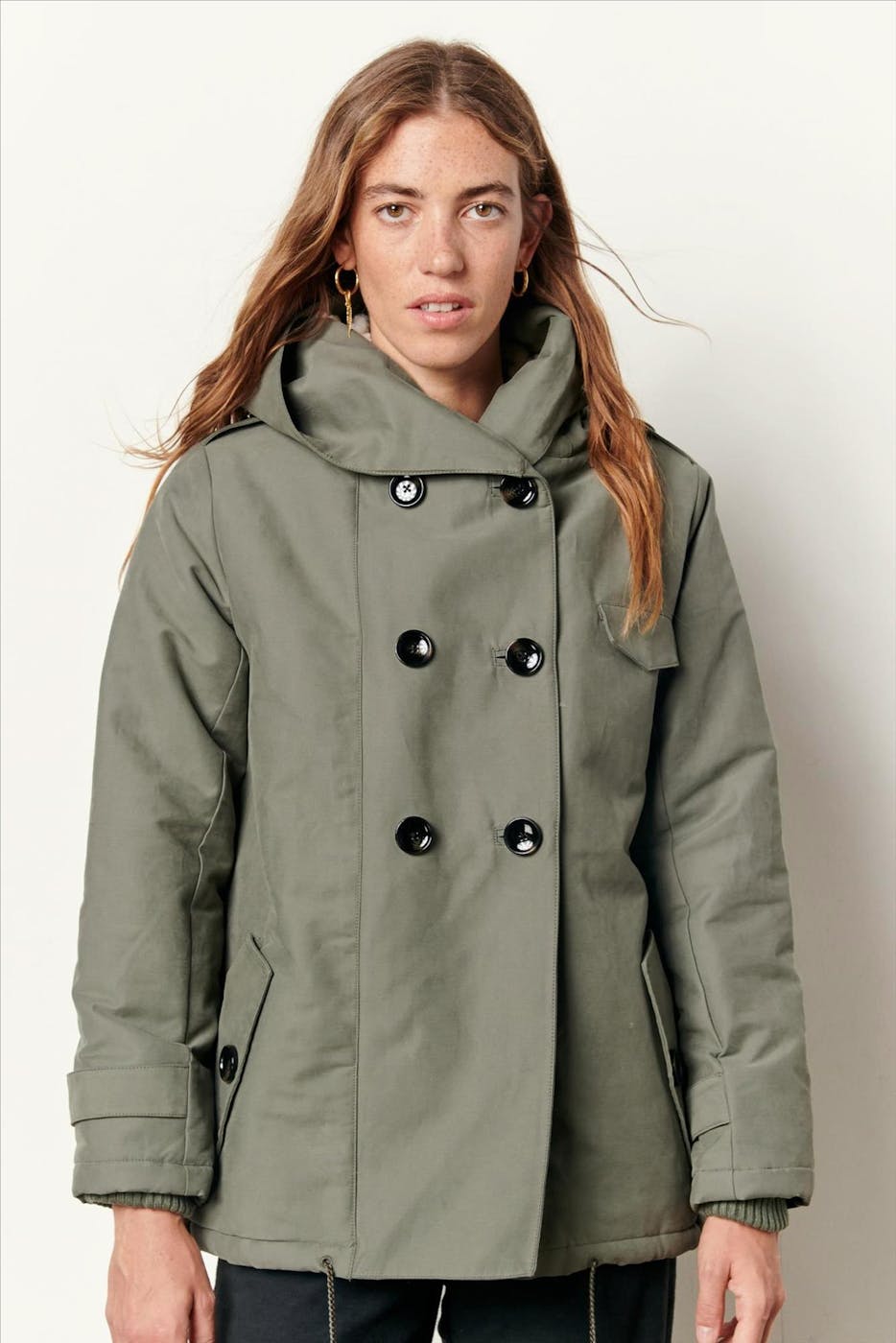 Sessùn - Groene Sandison parka