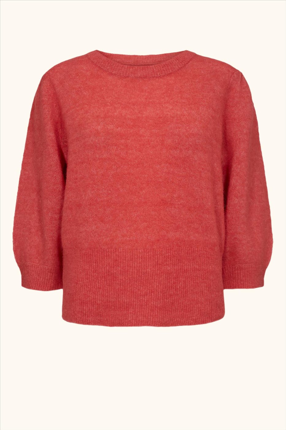 Nümph - Koraalrode Rietta trui