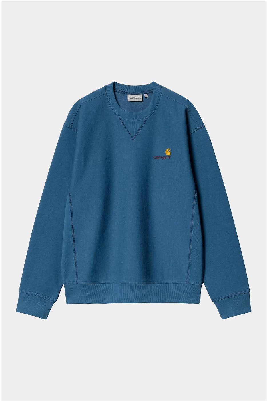 Carhartt WIP - Middenblauwe American Script sweater