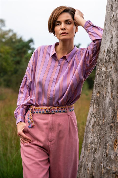 Sessùn - Paarse Botan blouse