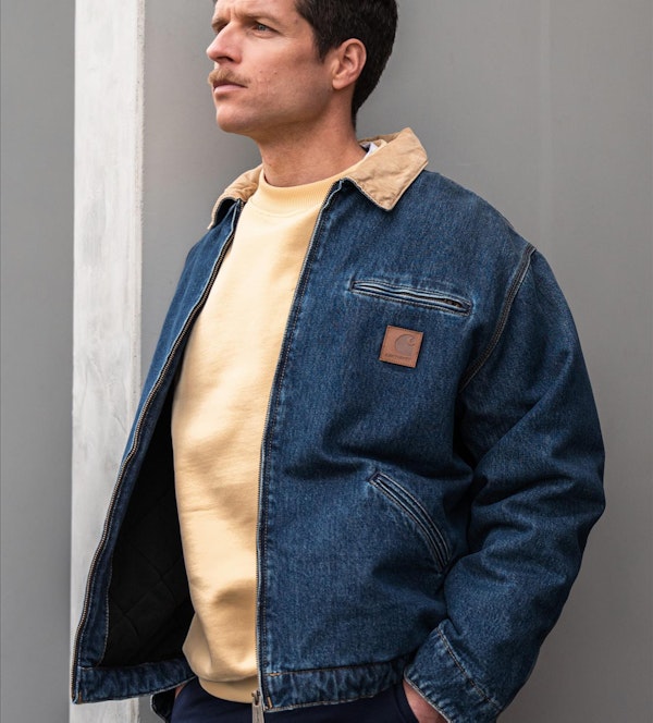 Carhartt WIP - Donkerblauwe OG Detroit jacket