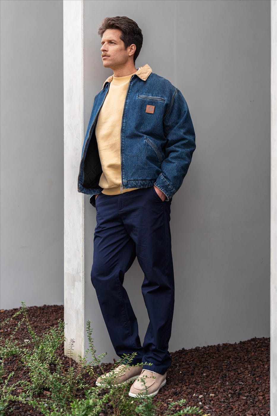 Carhartt WIP - Donkerblauwe OG Detroit jacket