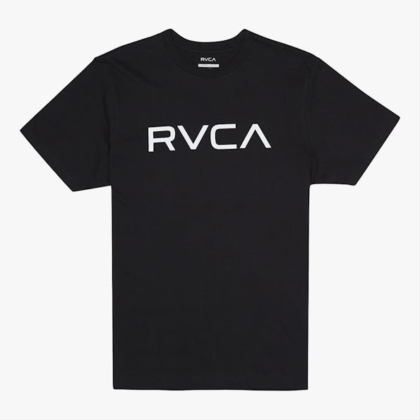 RVCA - Zwarte Big Logo T-shirt