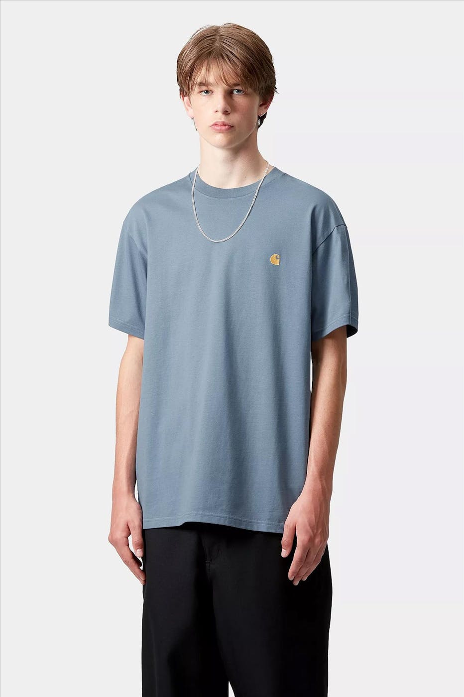 Carhartt WIP - Blauwe Chase T-shirt