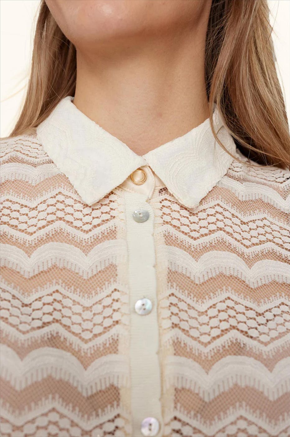 Nümph - Ecru Irma blouse