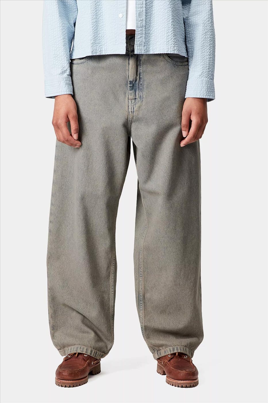 Carhartt WIP - Blauwbeige Brandon pant