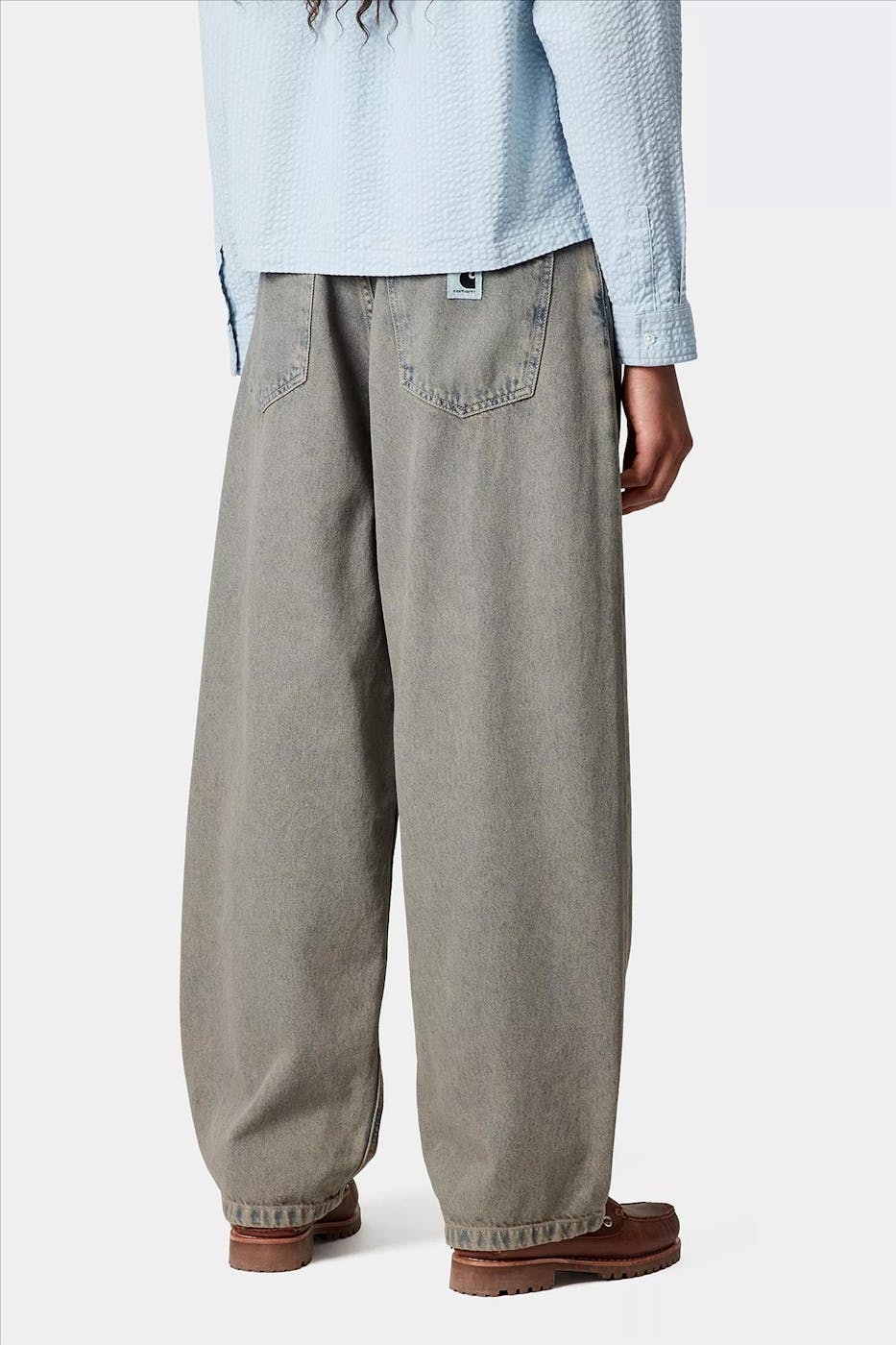 Carhartt WIP - Blauwbeige Brandon pant