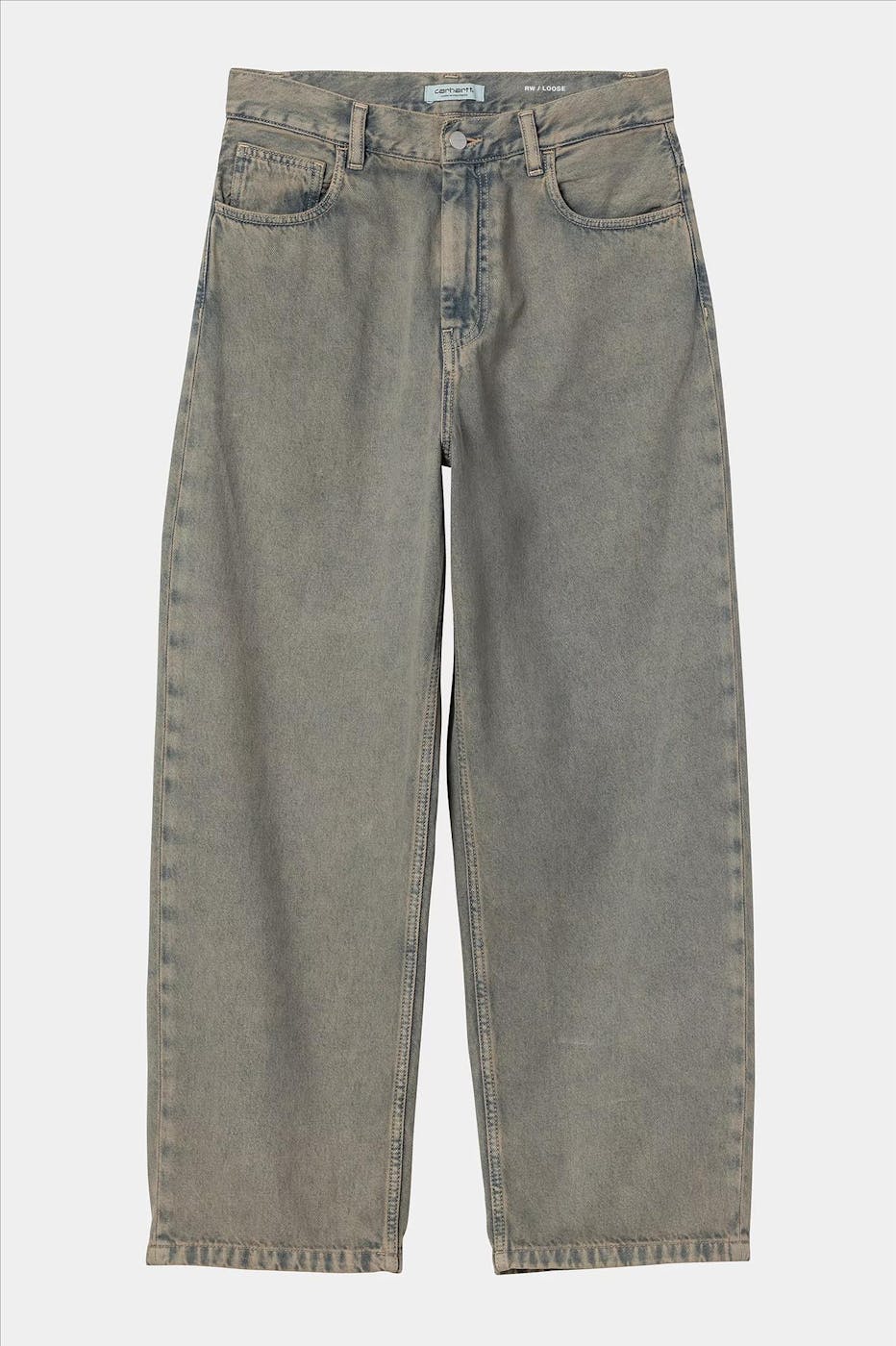 Carhartt WIP - Blauwbeige Brandon pant