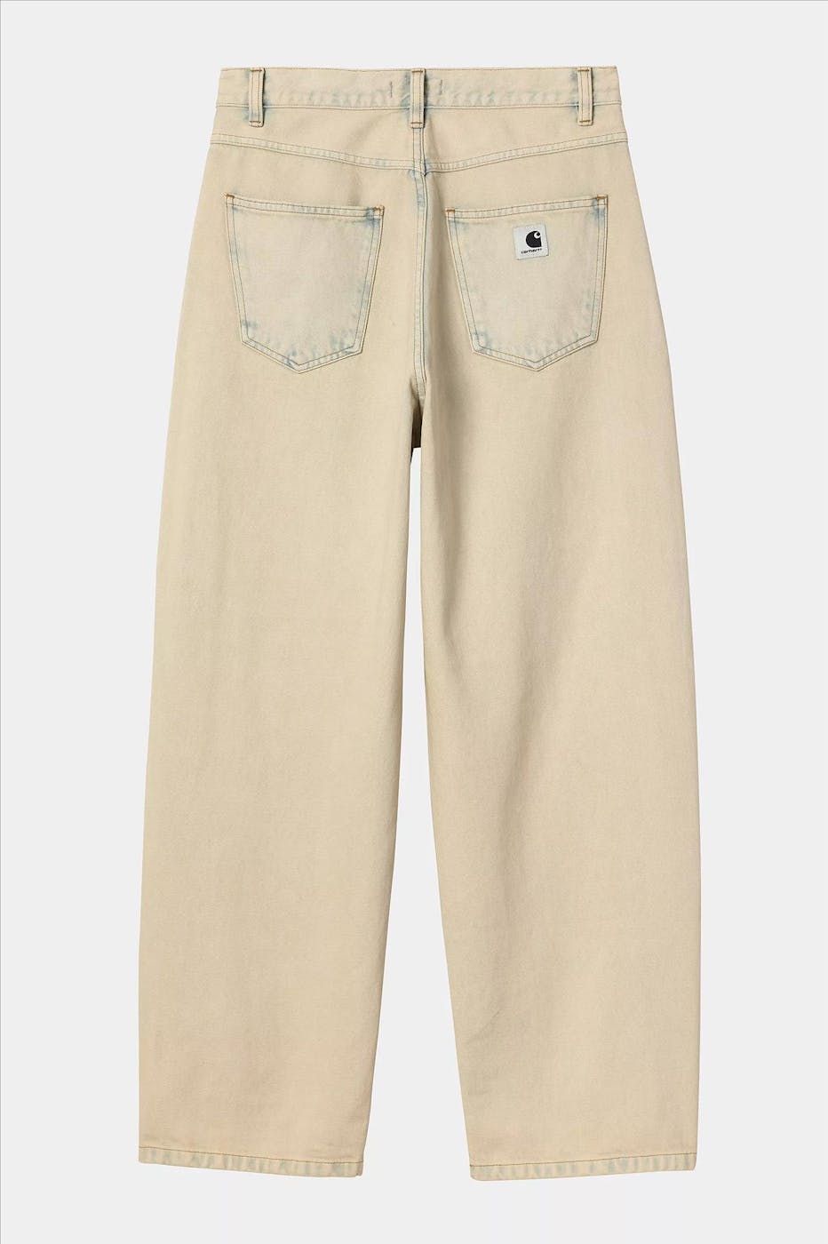 Carhartt WIP - Beigeblauwe Brandon pant