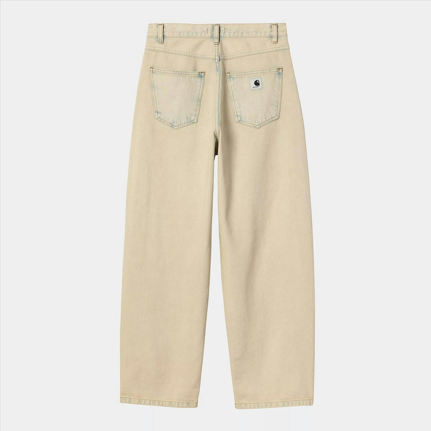 Carhartt WIP - Beigeblauwe Brandon pant