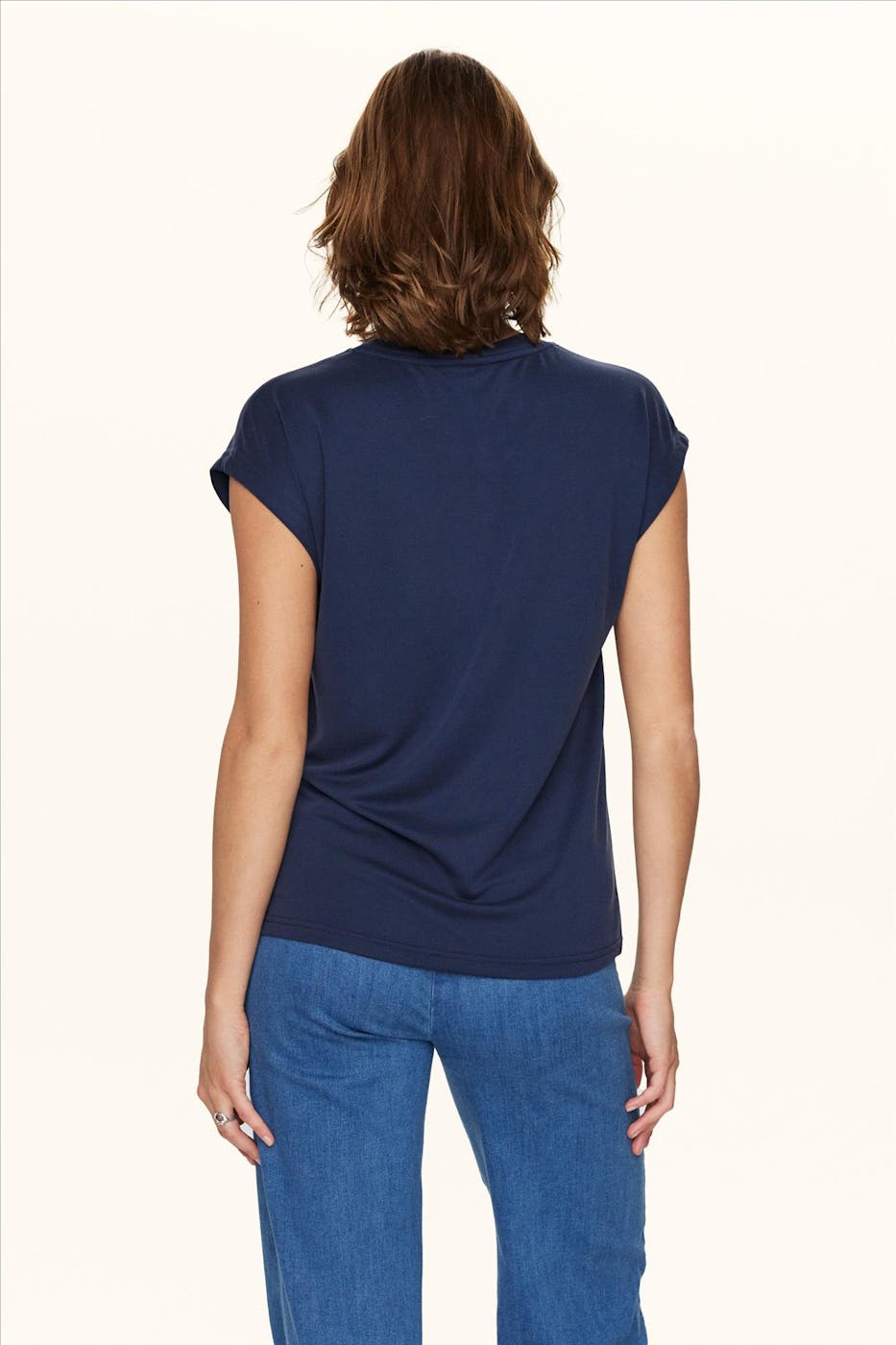 Nümph - Donkerblauwe Lizy T-shirt
