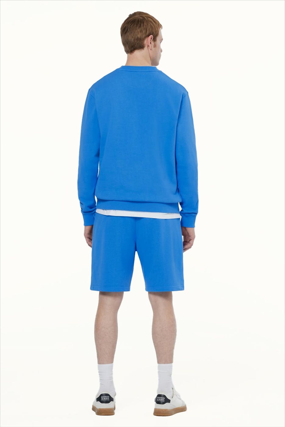 Scotch & Soda - Blauwe Badge sweater