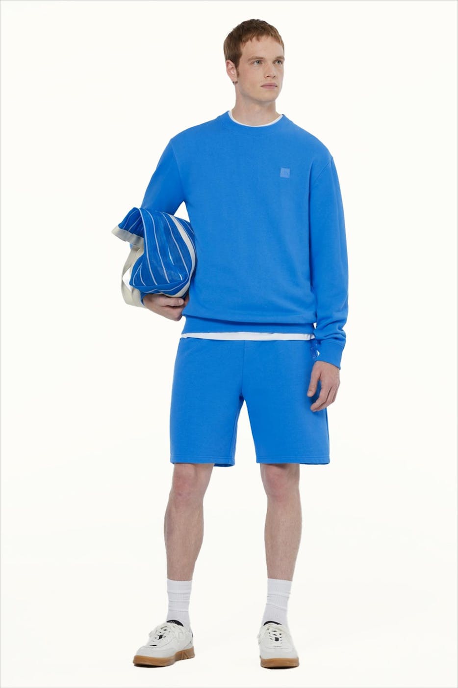 Scotch & Soda - Blauwe Badge sweater