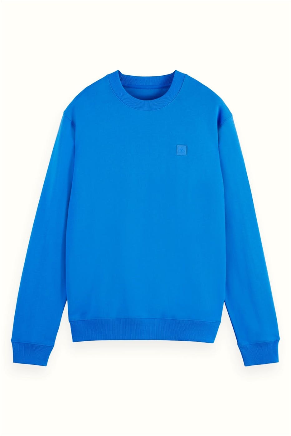 Scotch & Soda - Blauwe Badge sweater