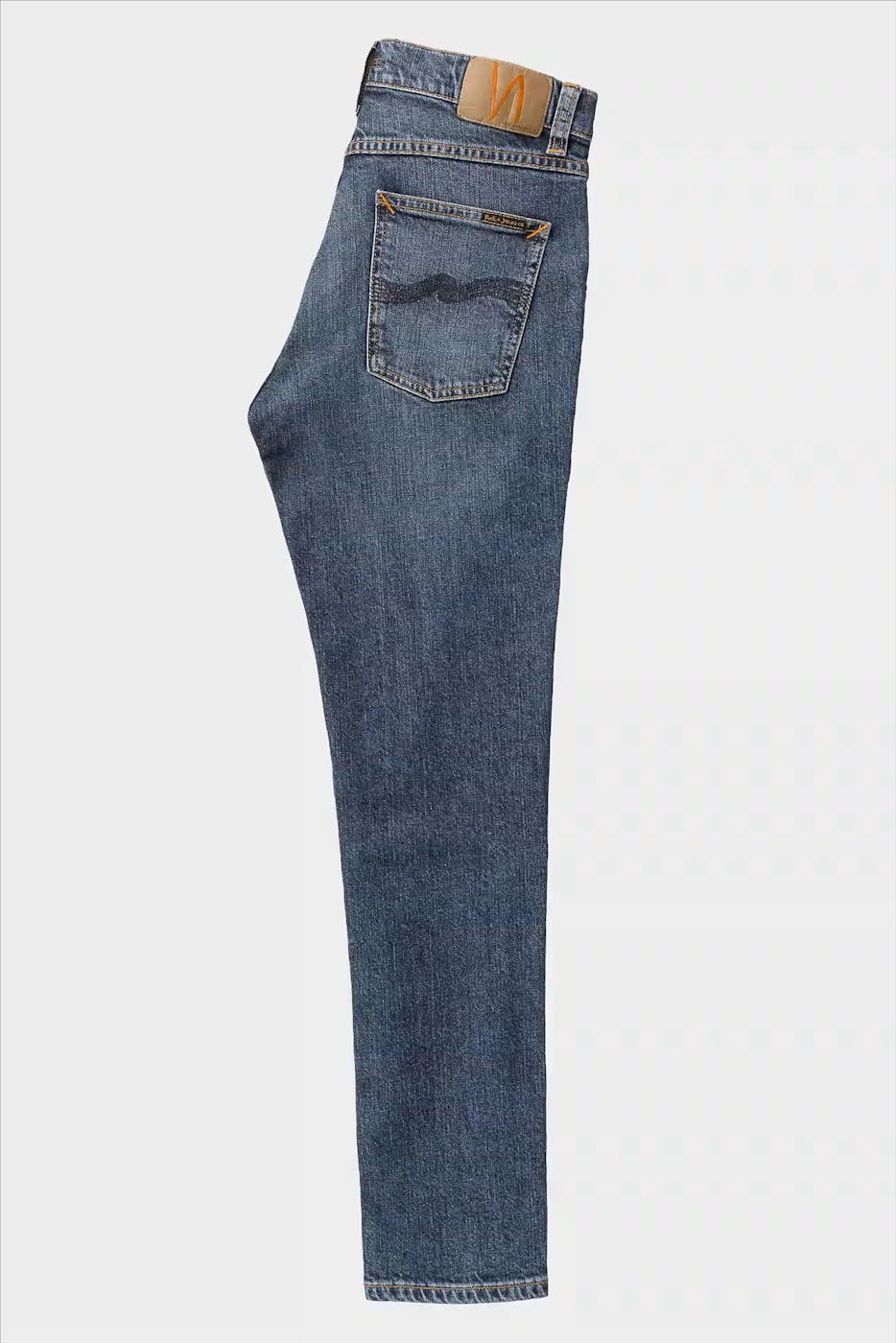 Nudie Jeans Co. - Blauwe Lean Dean slim tapered jeans