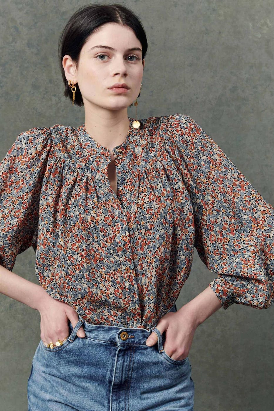 Sessùn - Multicolor Leonce blouse
