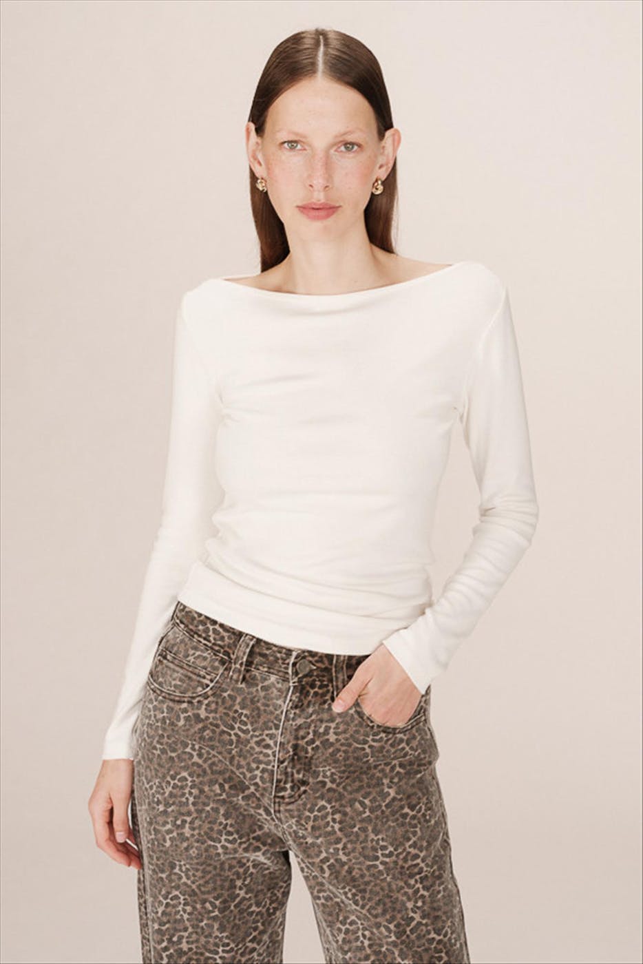 Grace & Mila - Ecru Stanley longsleeve