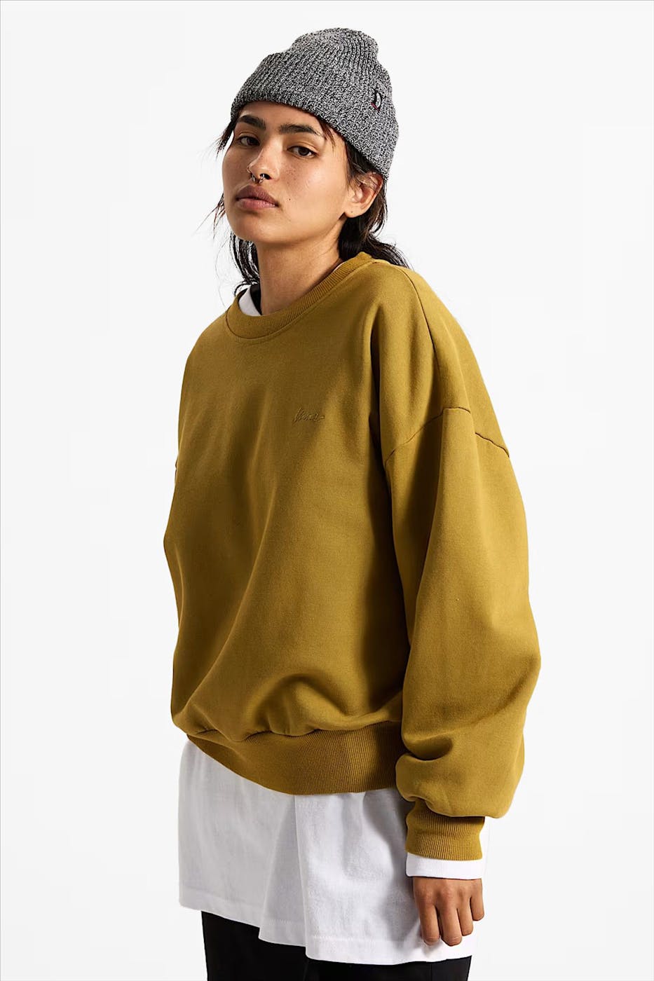 Vans - Mosterdgele Retro sweater