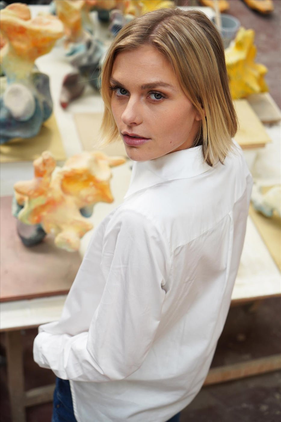 Nümph - Witte Helena blouse