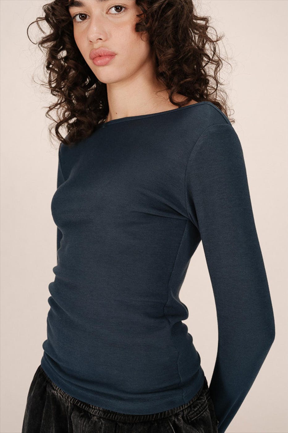 Grace & Mila - Donkergroene Stanley longsleeve