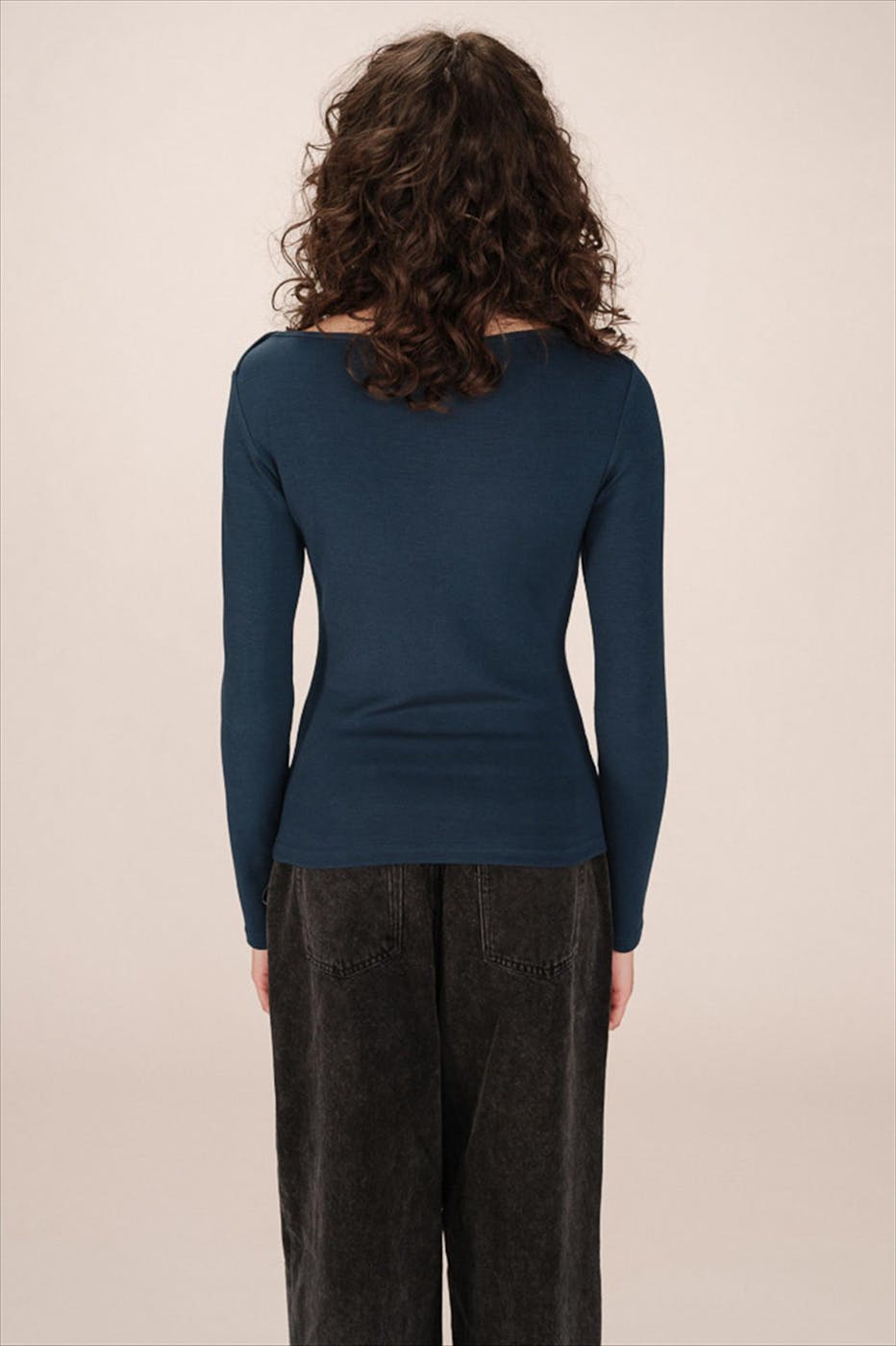 Grace & Mila - Donkergroene Stanley longsleeve