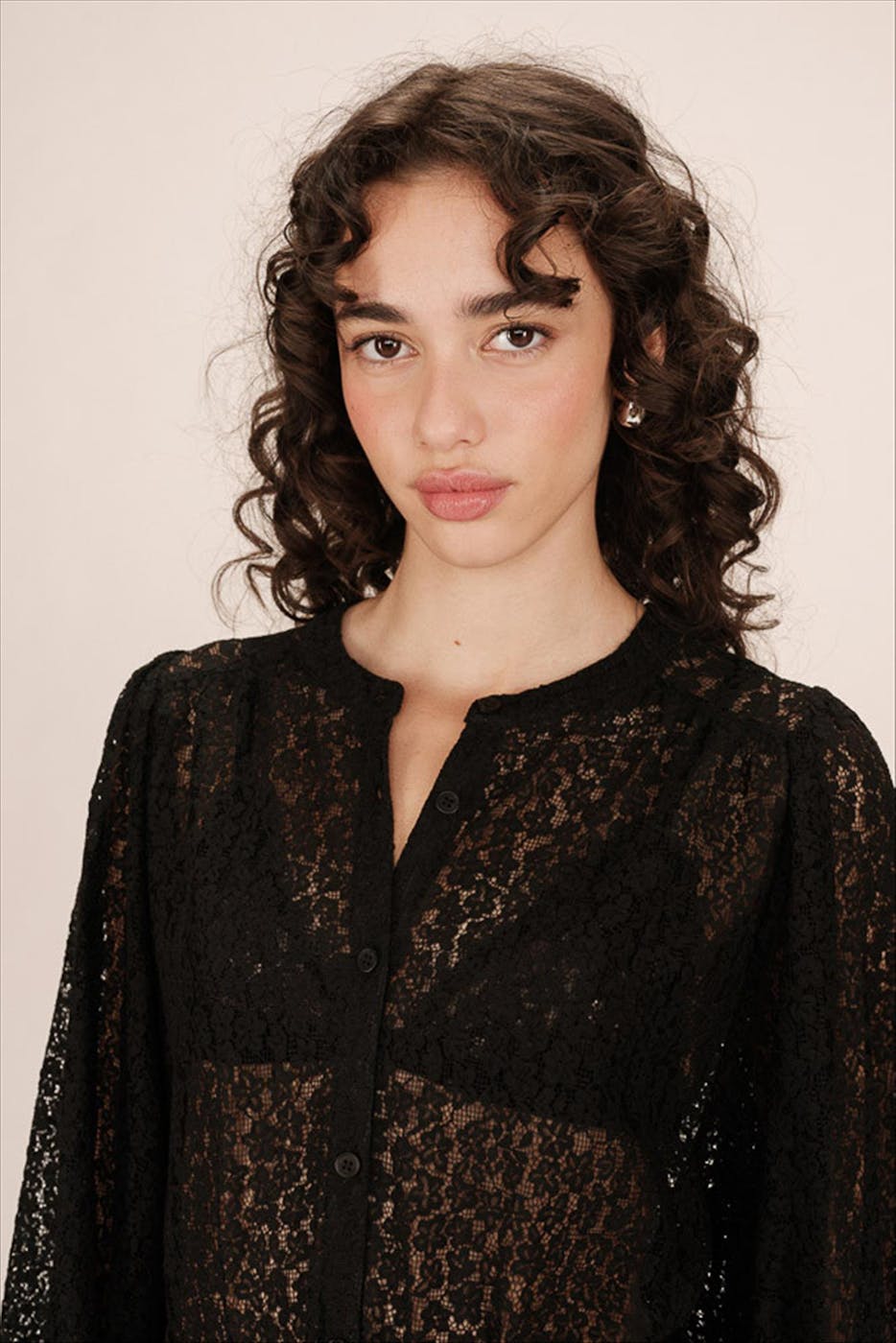 Grace & Mila - Zwarte Sophia blouse