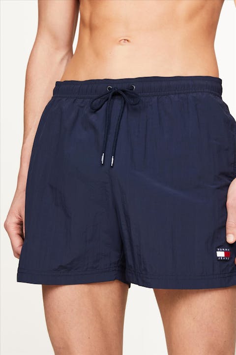 Tommy Hilfiger Underwear - Donkerblauwe Heritage Crinkle zwemshort
