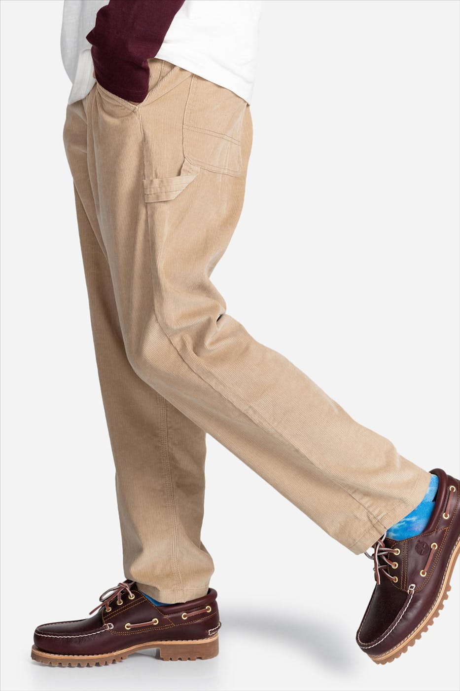 Element - Beige Highwater Work Cord workpants