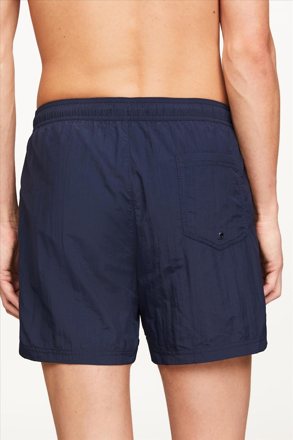 Tommy Hilfiger Underwear - Donkerblauwe Heritage Crinkle zwemshort