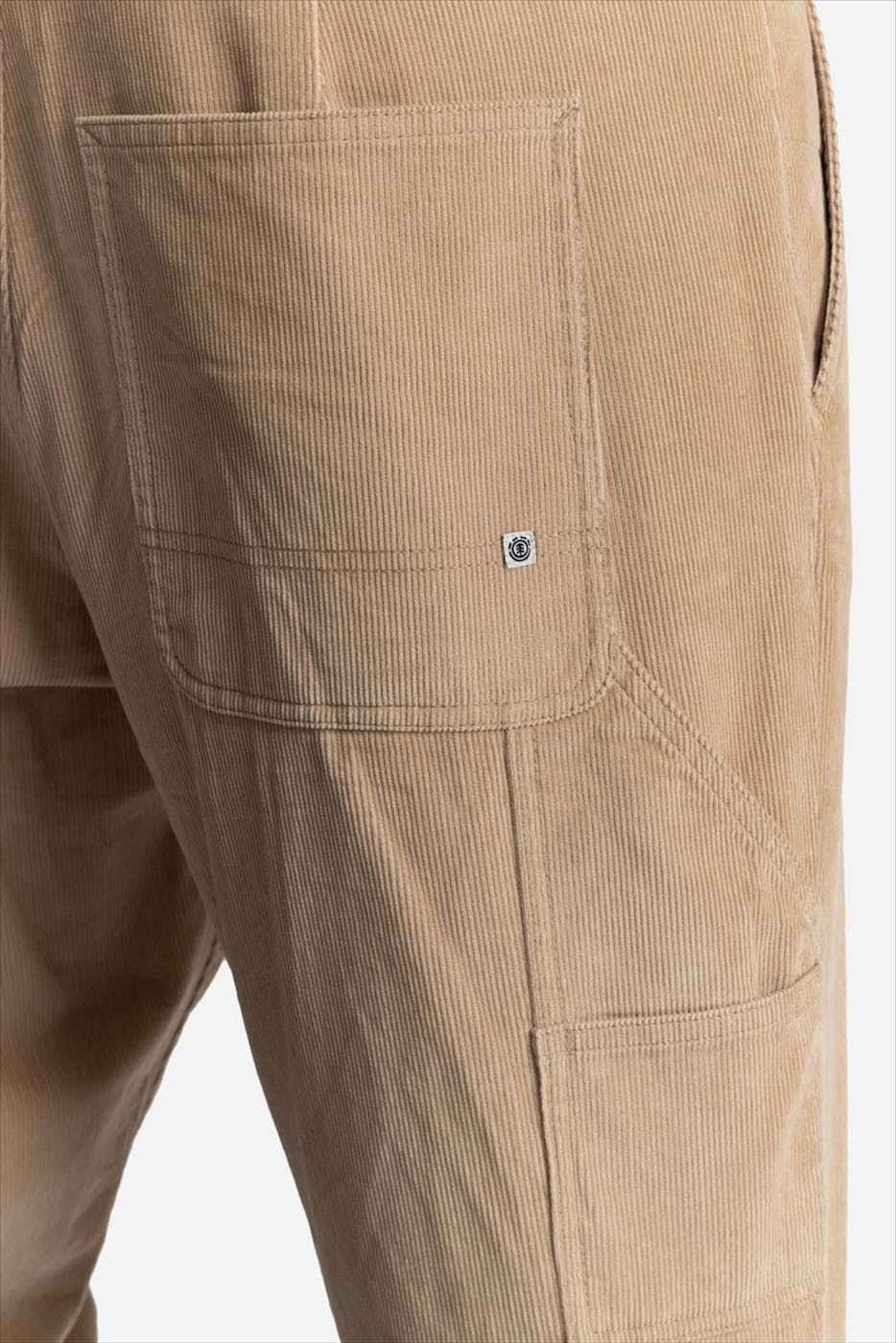 Element - Beige Highwater Work Cord workpants