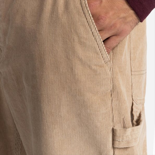 Element - Beige Highwater Work Cord workpants