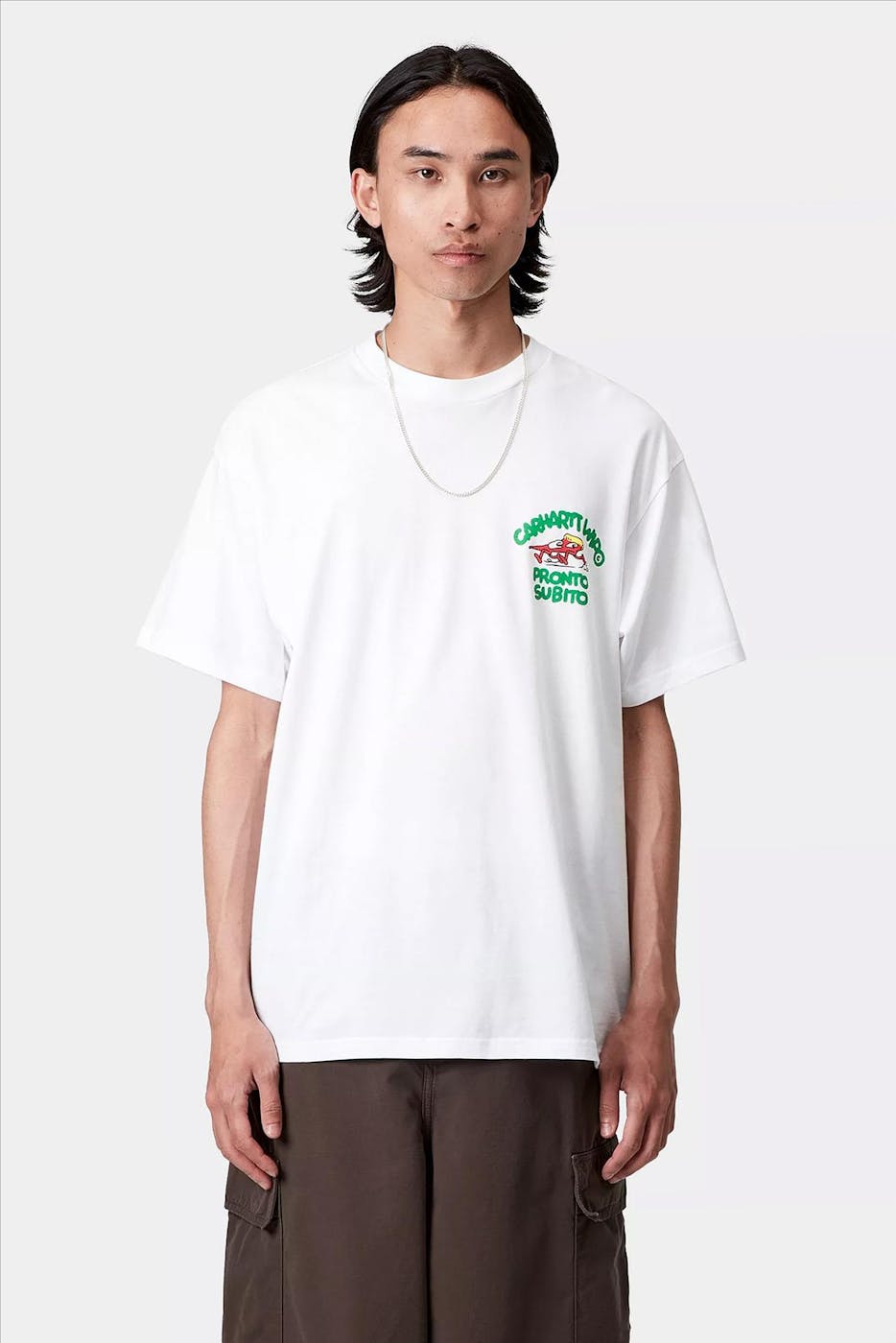 Carhartt WIP - Witte Pronto T-shirt