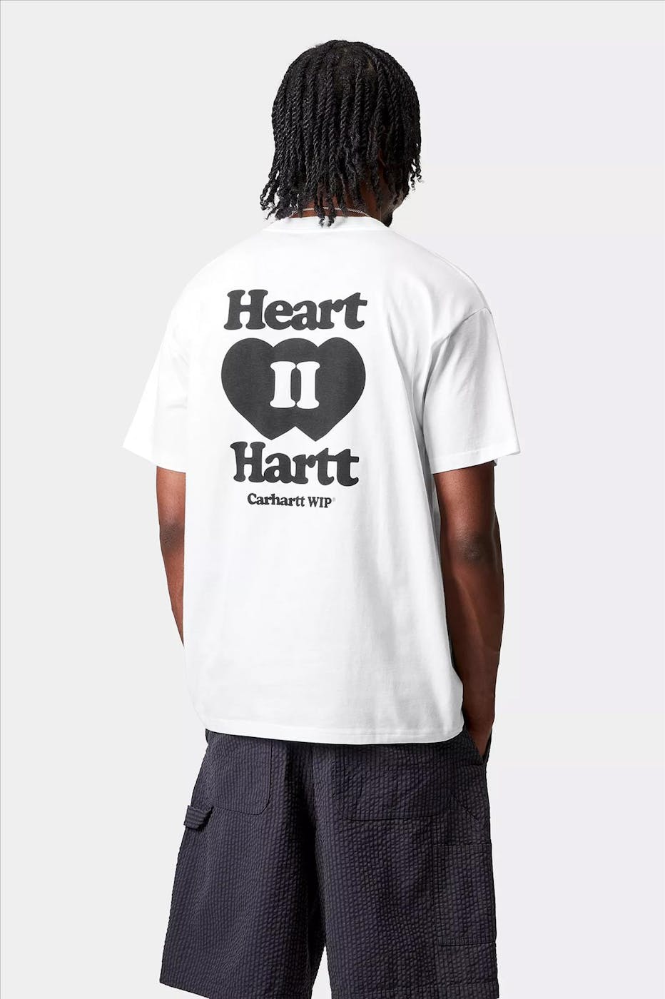 Carhartt WIP - Witte Heart Hartt T-shirt