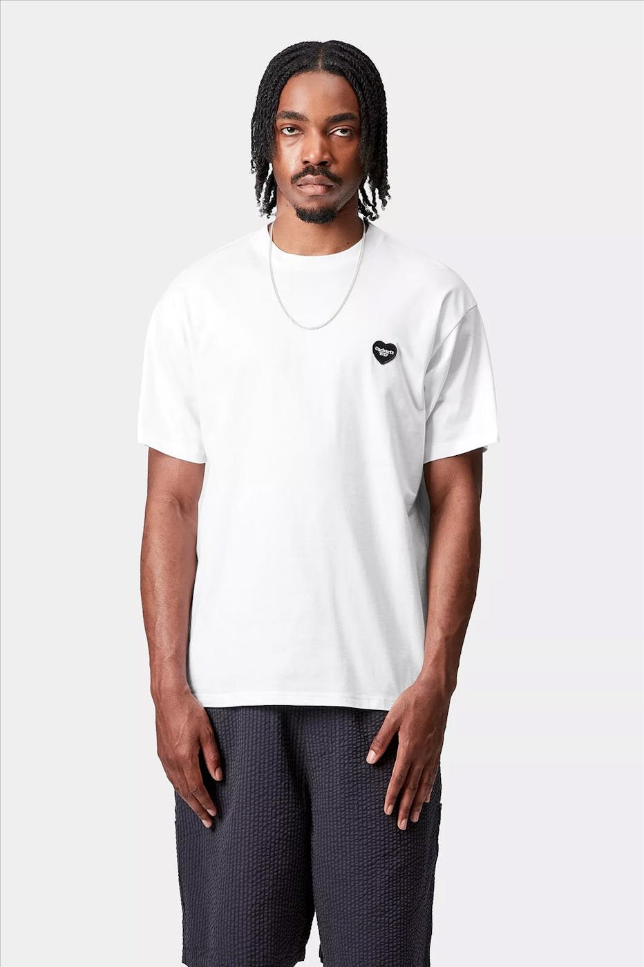 Carhartt WIP - Witte Heart Hartt T-shirt