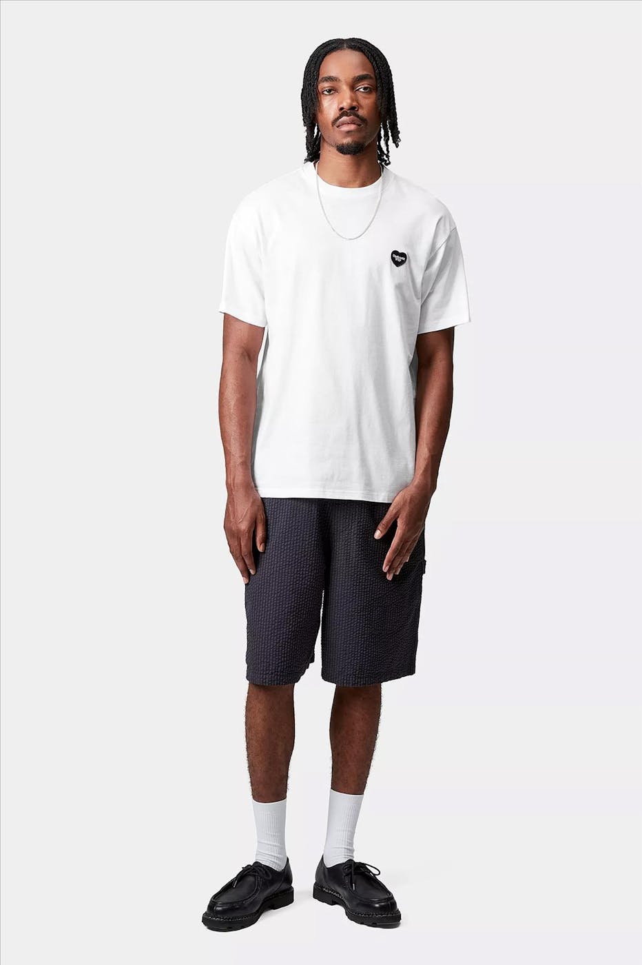 Carhartt WIP - Witte Heart Hartt T-shirt