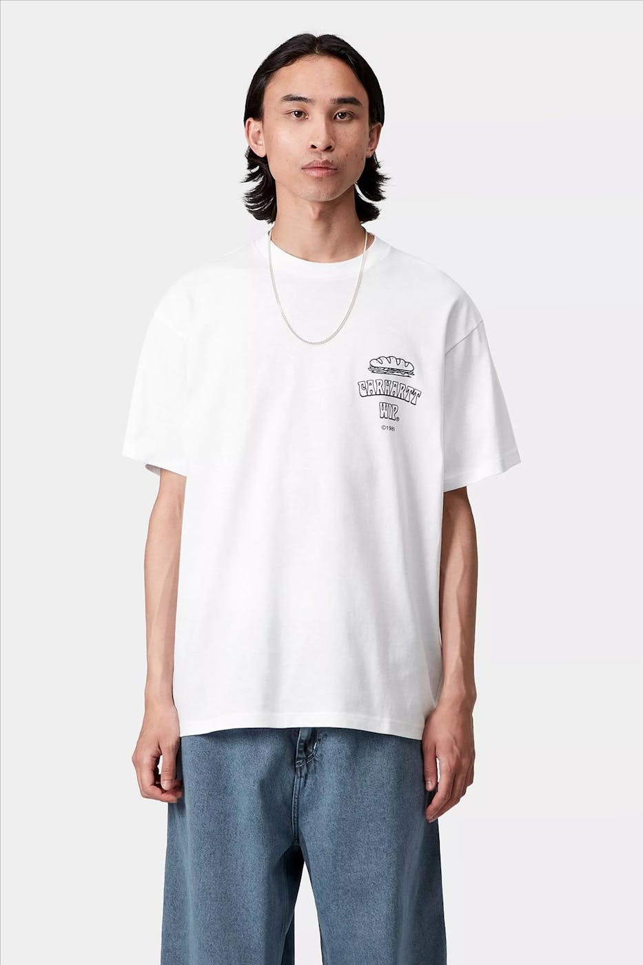 Carhartt WIP - Witte Sandwich T-shirt