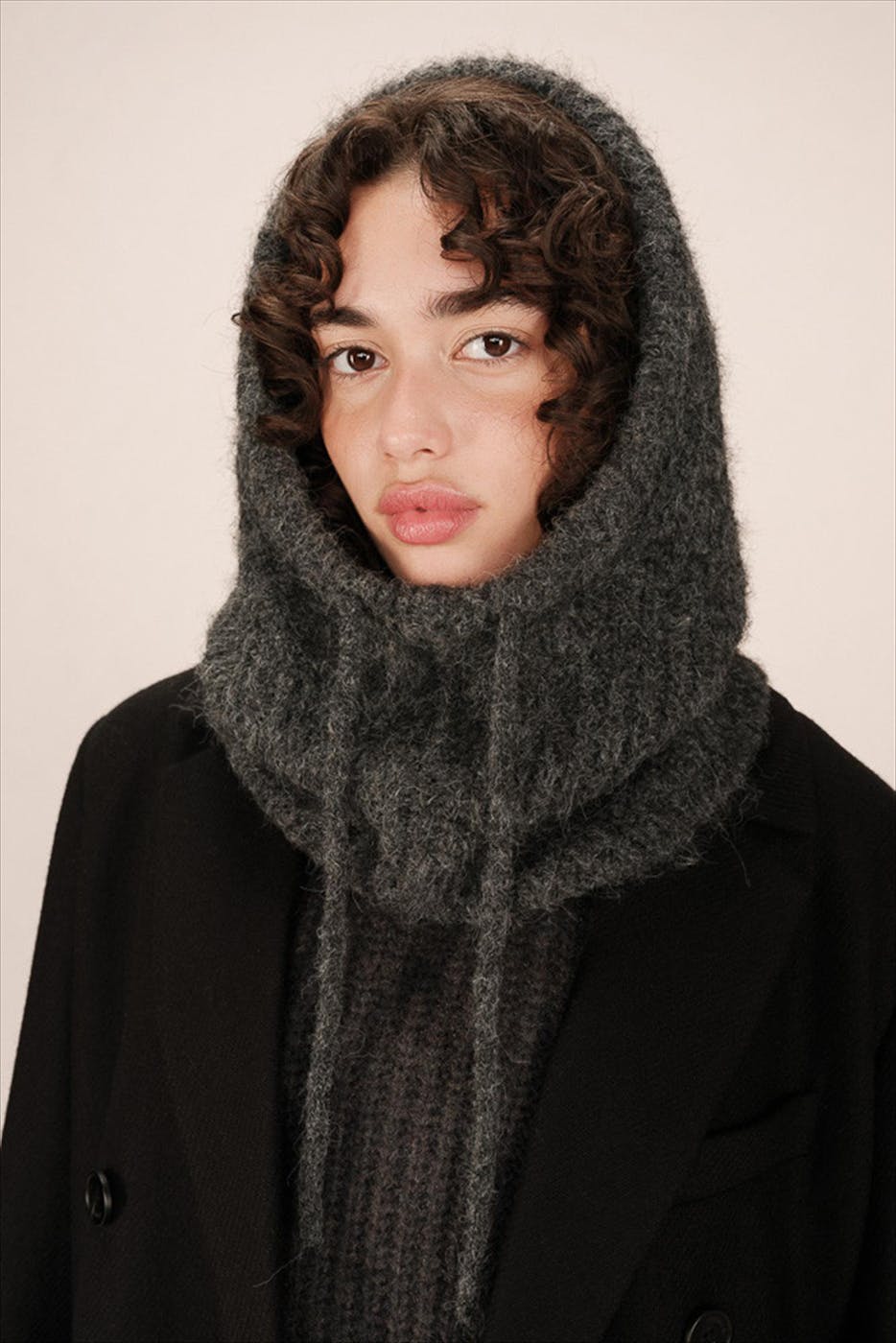 Grace & Mila - Grijze Samourai balaclava