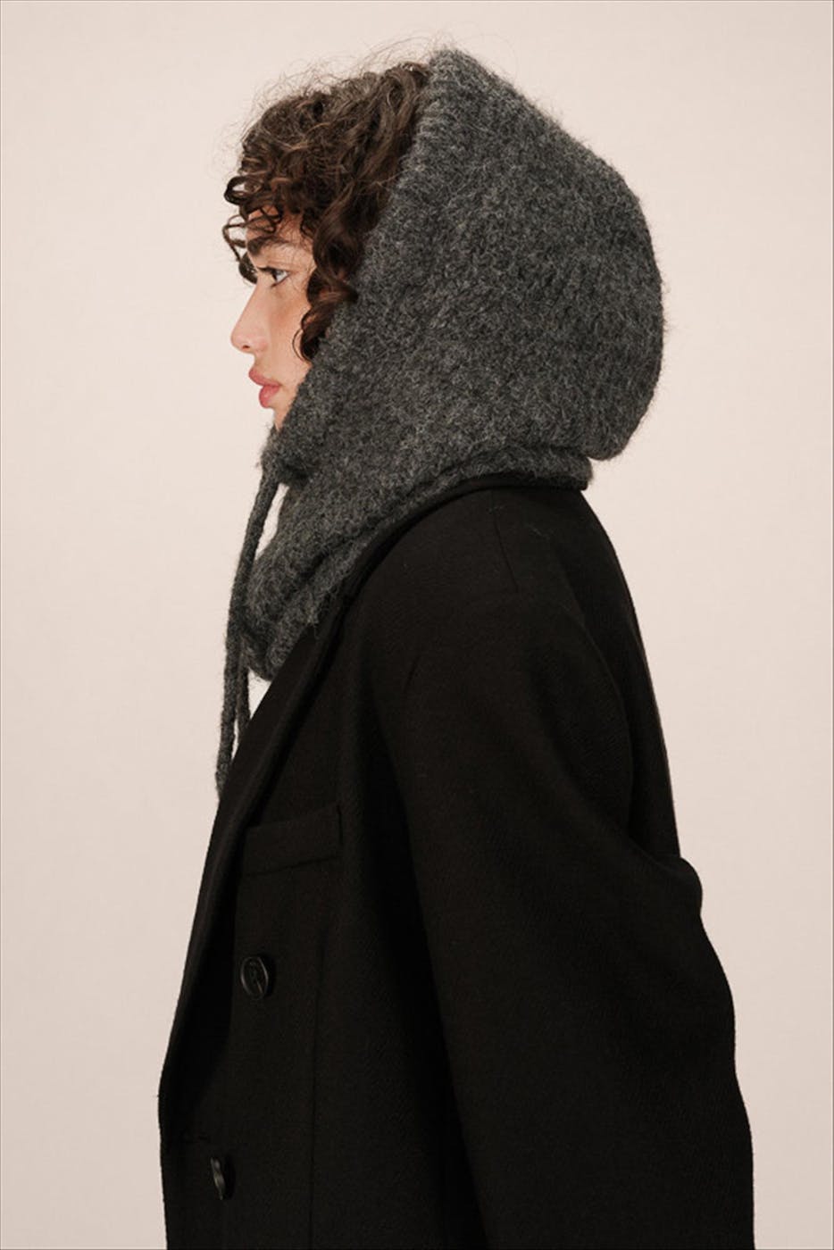 Grace & Mila - Grijze Samourai balaclava