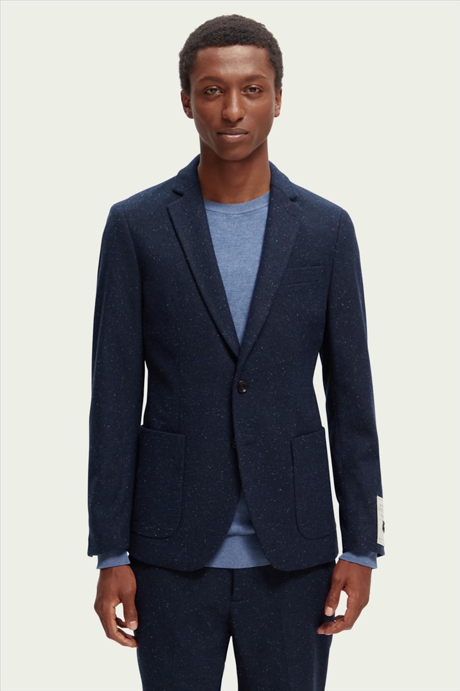 Scotch & Soda - Blauwe Authentic Wear blazer