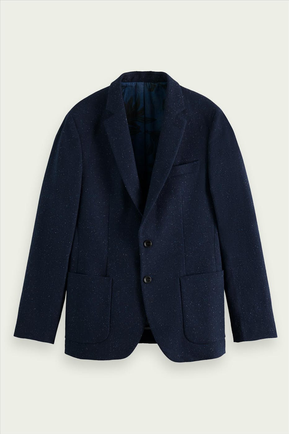 Scotch & Soda - Blauwe Authentic Wear blazer
