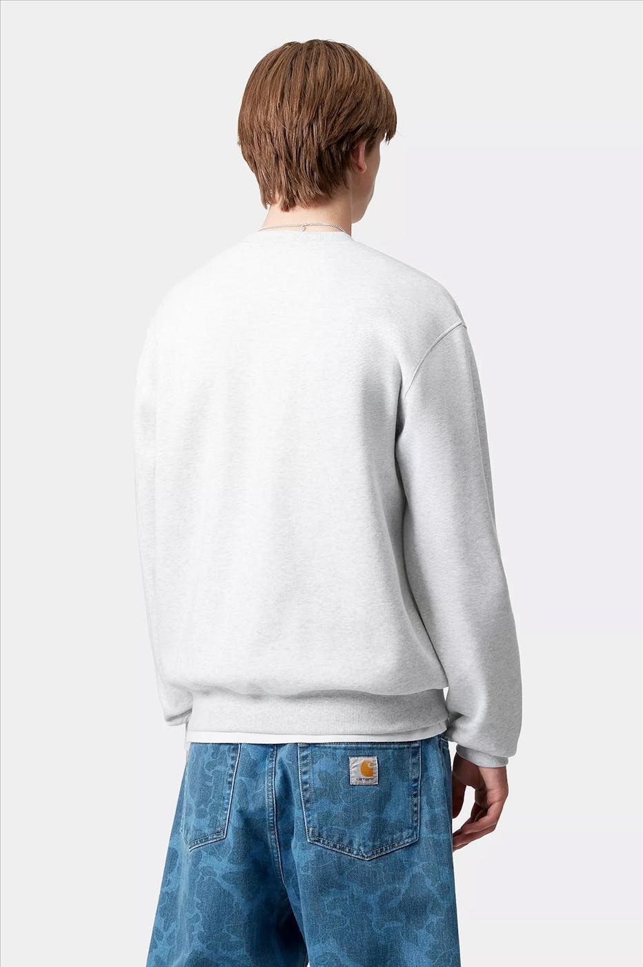 Carhartt WIP - Grijze Masterpiece sweater