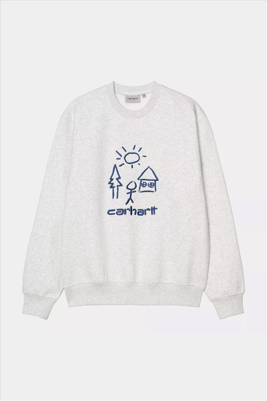 Carhartt WIP - Grijze Masterpiece sweater