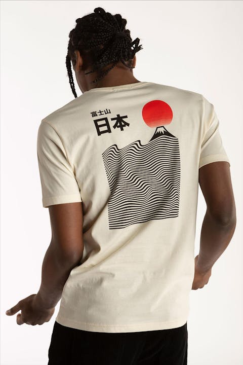 OLOW - Ecru Tee Fuji T-shirt