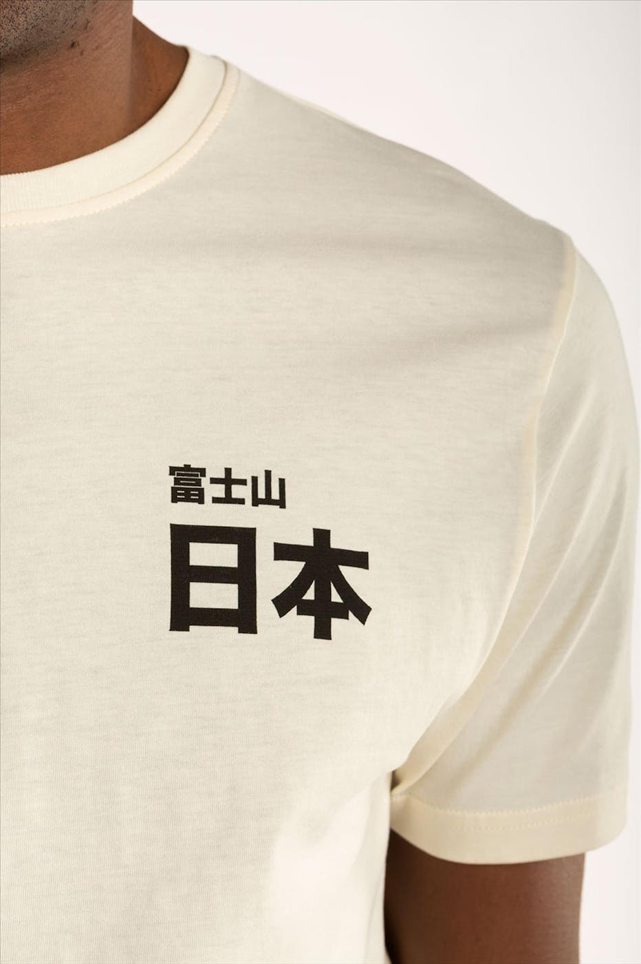 OLOW - Ecru Tee Fuji T-shirt