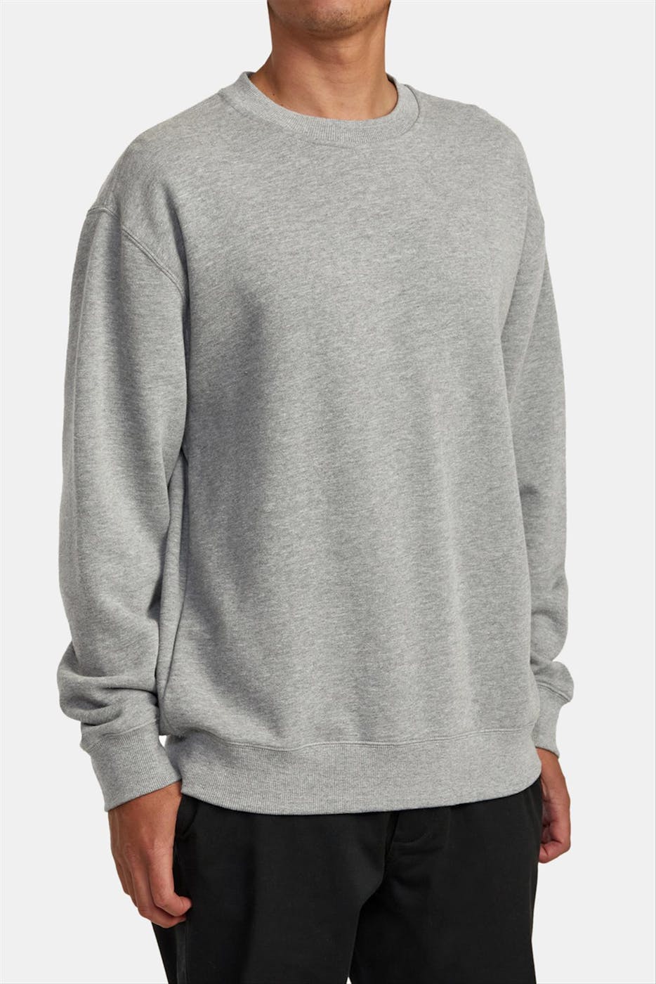 RVCA - Grijze Day Shift Crew sweater