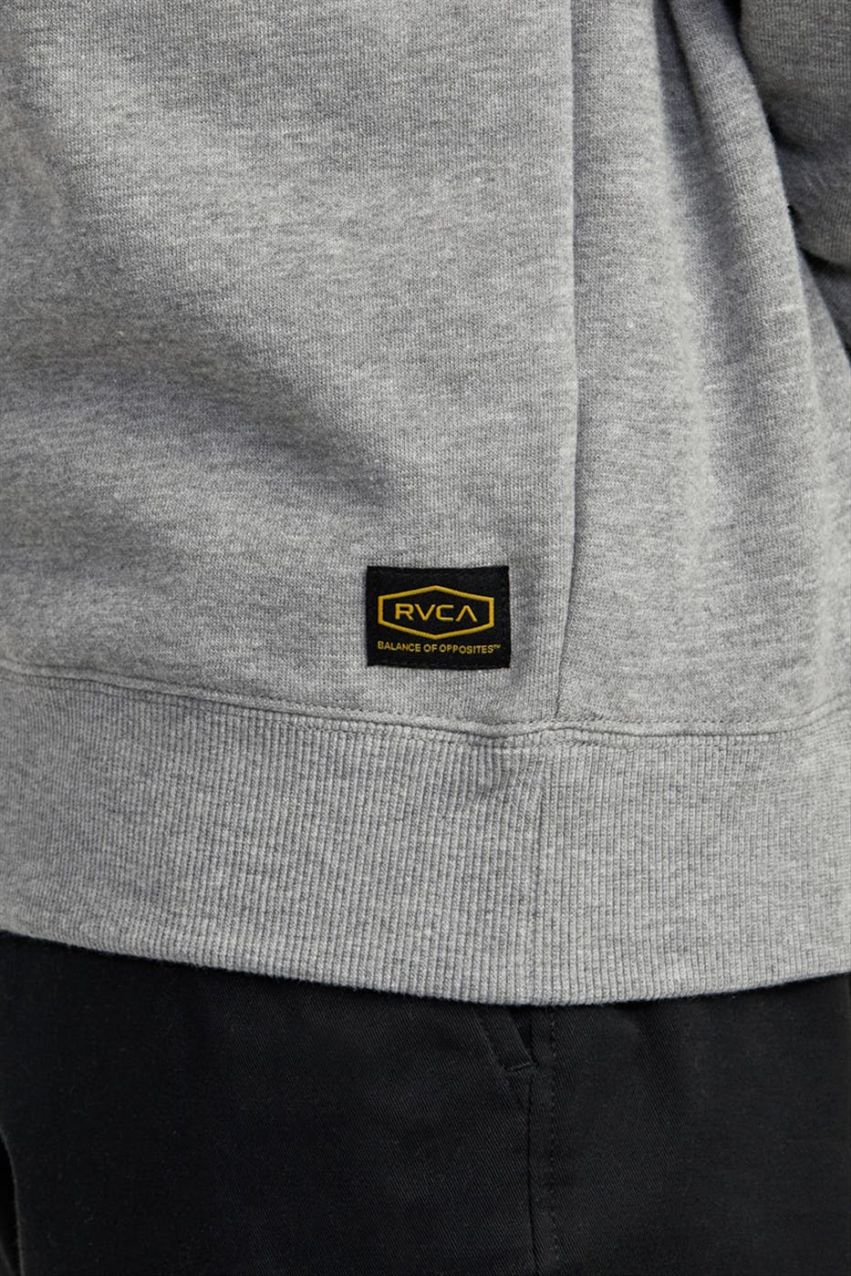 RVCA - Grijze Day Shift Crew sweater