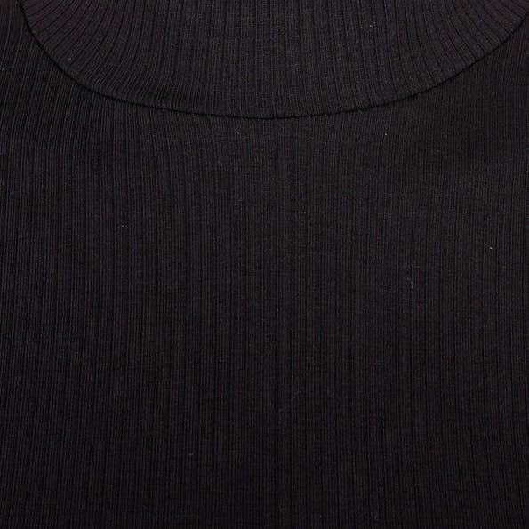 Minimum - Zwarte Mocki T-shirt