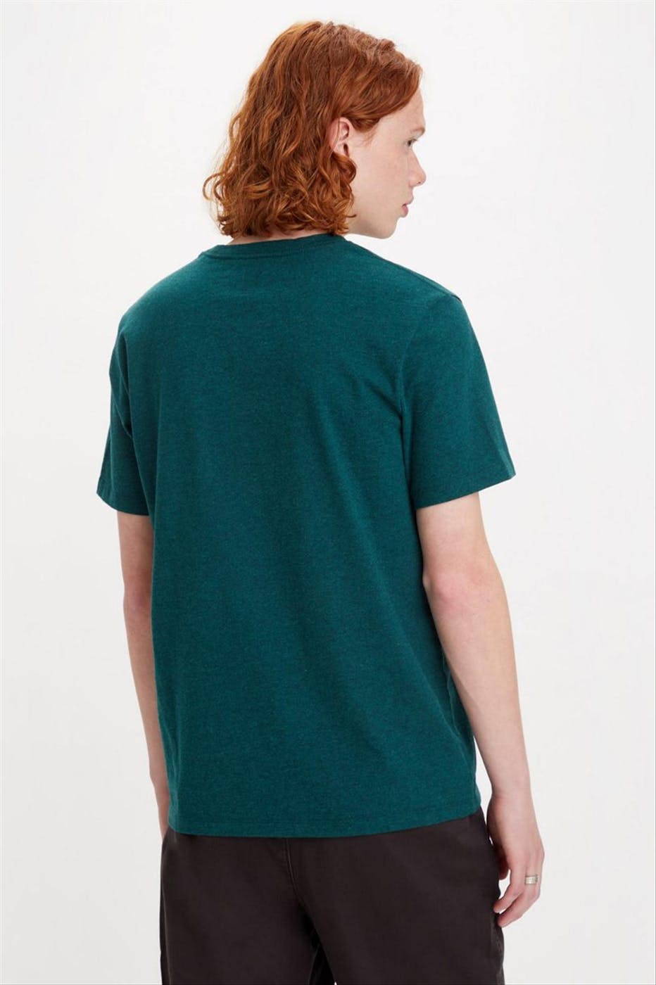Levi's - Groene Original Housemark T-shirt
